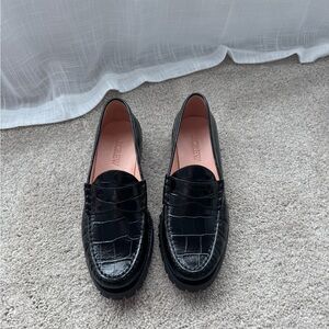 NWOT Jcrew Black Loafers